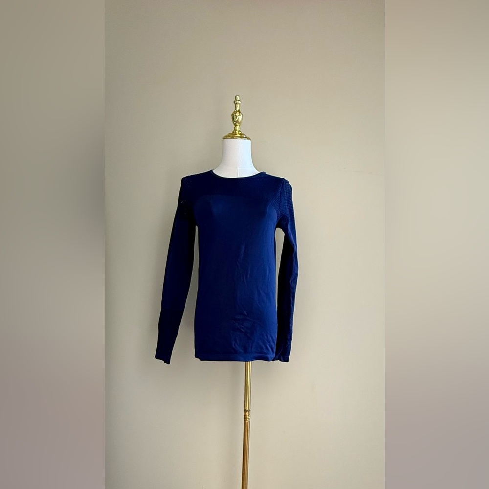 Dark purple Long Sleeve Top